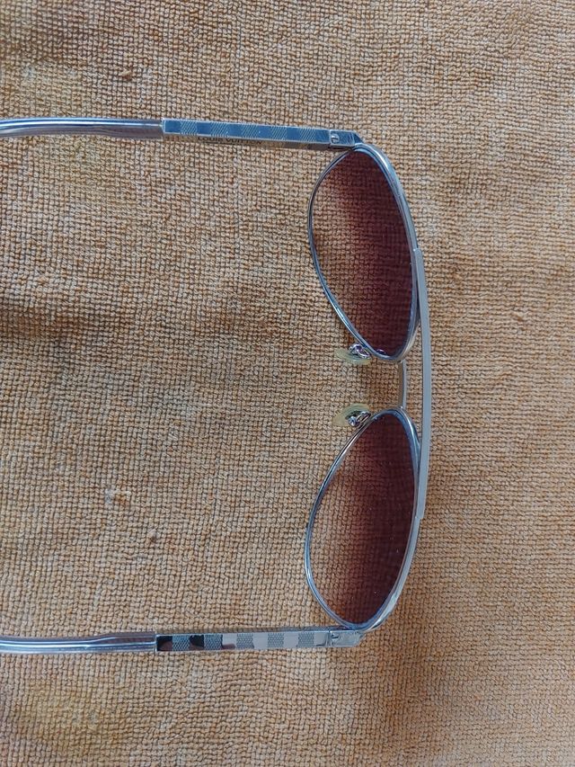 Gafas LOUIS VUITTON - Marrón Plata
