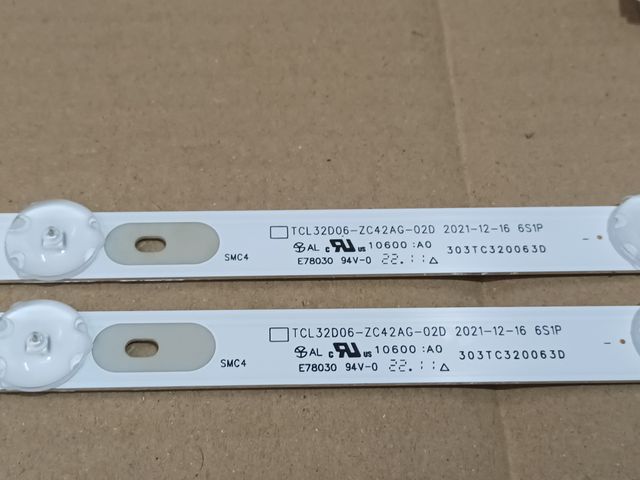 XIAOMI L32M7-EAEU, KIT 2 TIRAS LED (ref,376)