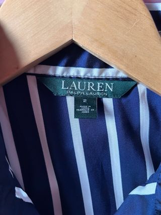 Blusa Ralph Lauren rayas azul-blanco