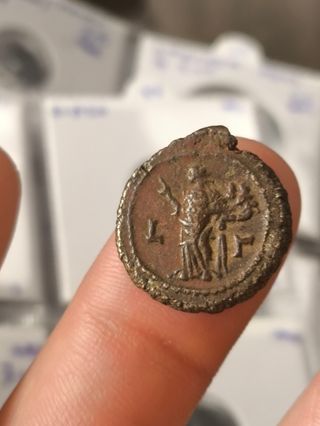 Moneda Romana Tetradracma Maximiniano Egipto