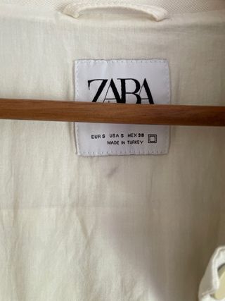 Chaqueta Zara beige talla S