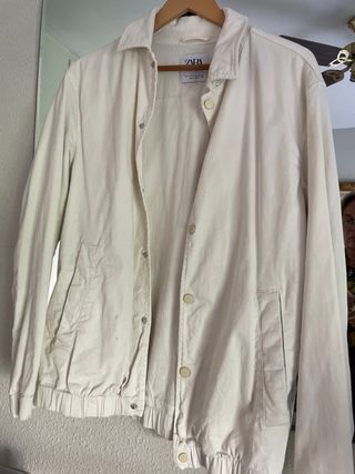 Chaqueta Zara beige talla S