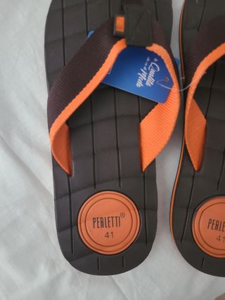 Infradito PERLETTI uomo 41 marroni