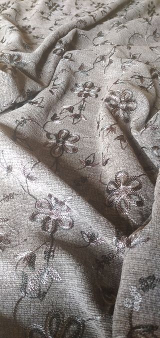 Retal tela con flores. De confección 