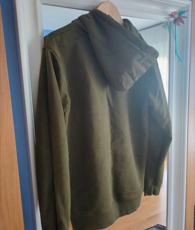 Sudadera verde caqui- Back to the roots