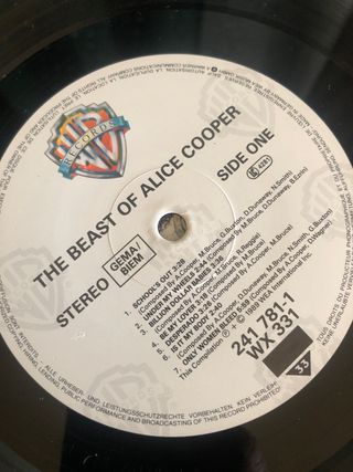 Alice Cooper - The Beast of Alice Cooper - LP
