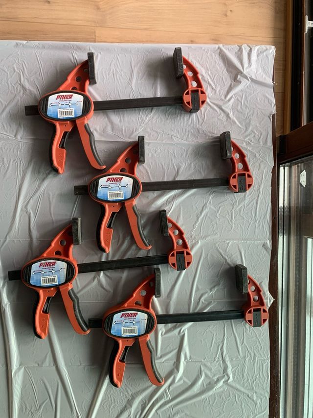 4 Sargentos Carpinteria Piher 15 cm