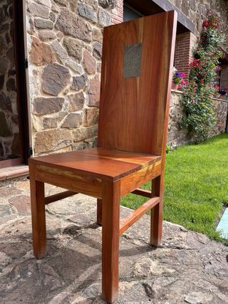 6 Sillas Madera Maciza Tropical