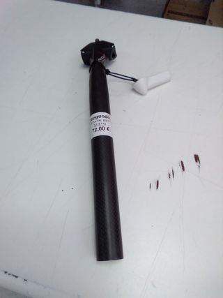 Tija carbono bicicleta Pazzad