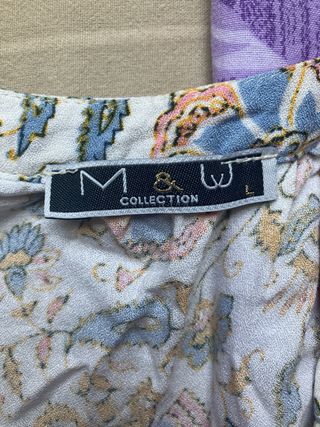 Vestito lungo floreale