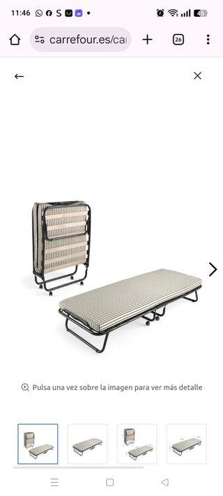 Cama plegable Ikea - individual