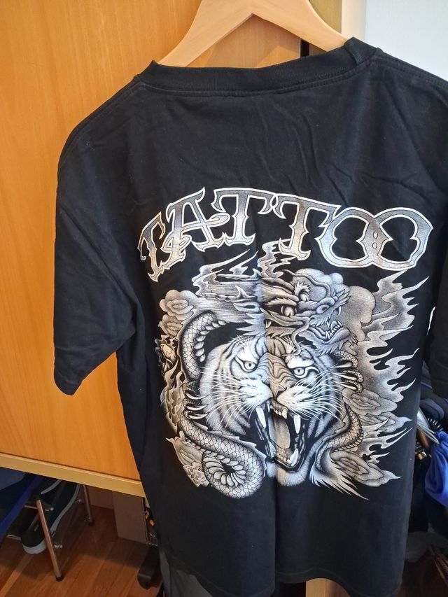 Camiseta Tigre Dragón - Multicolor