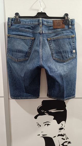 Pantalón corto vaquero