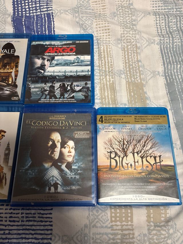 Blu-rays: 8 Películas Acción