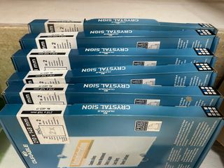 Targhe porta-nome DURABLE Crystal Sign A5