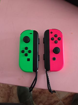 Mandos Nintendo Switch - Verde & Rosa