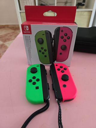 Mandos Nintendo Switch - Verde & Rosa