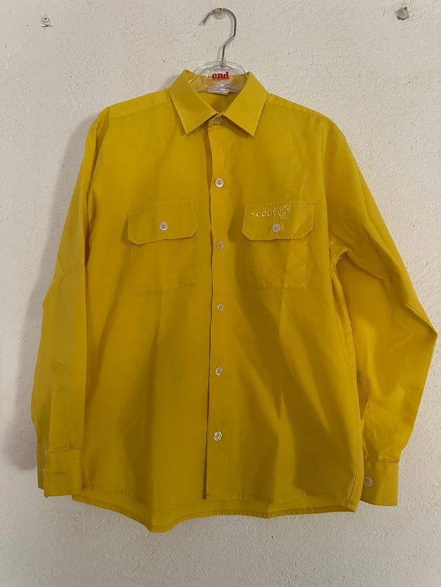 Camisa Scout Amarilla