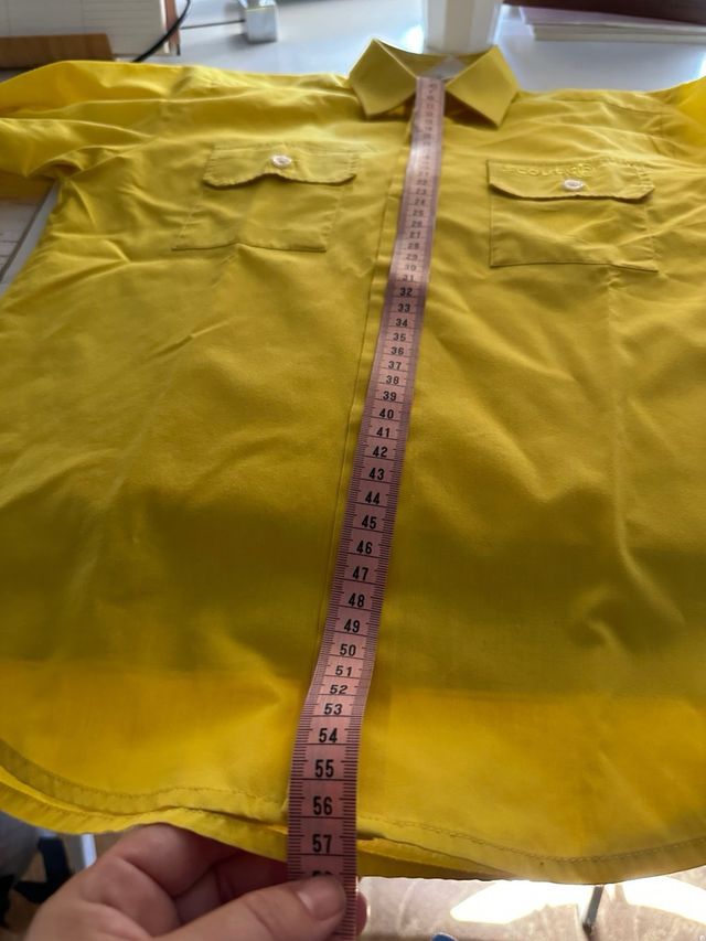 Camisa Scout Amarilla