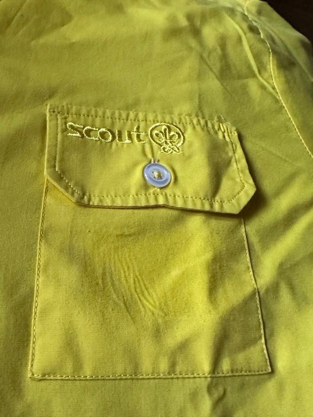 Camisa Scout Amarilla