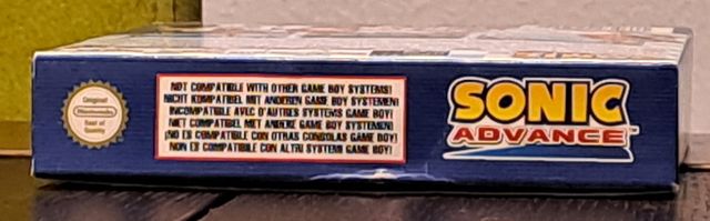 Sonic Advance - GBA (Game Boy Advance)