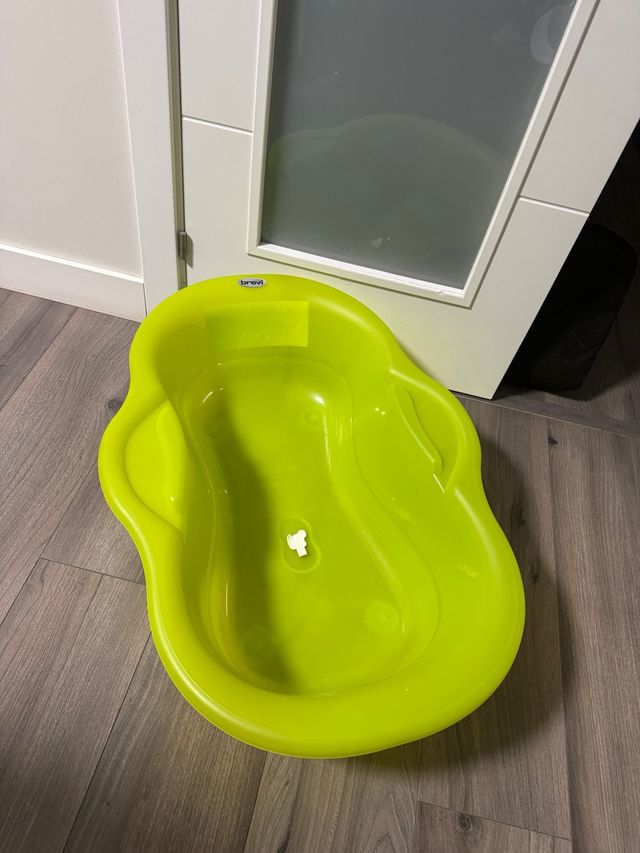Bañera bebé Brevi - verde lima