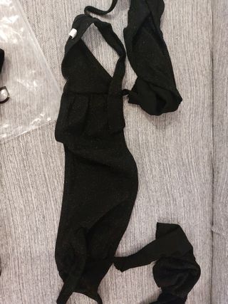 Bikini de la marca BO-STAR vibrante de color negro