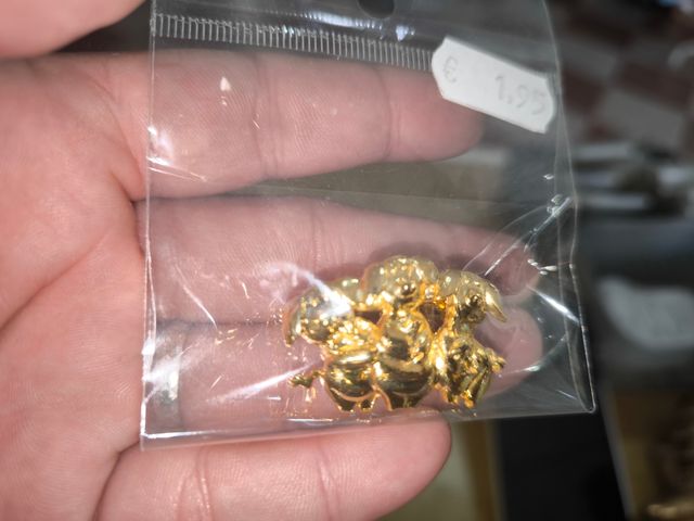 Broche dorado 