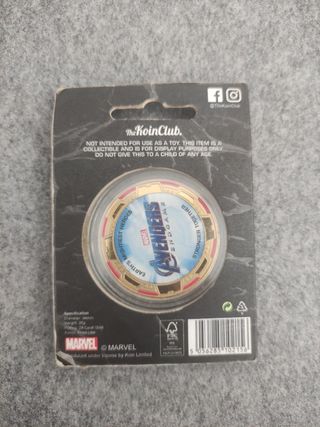 Moneda Thanos Endgame 24k