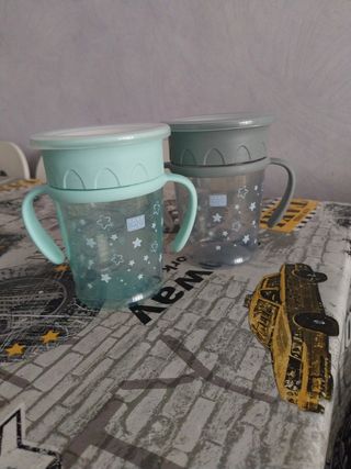 2 Vasos Bebé Antiderrame
