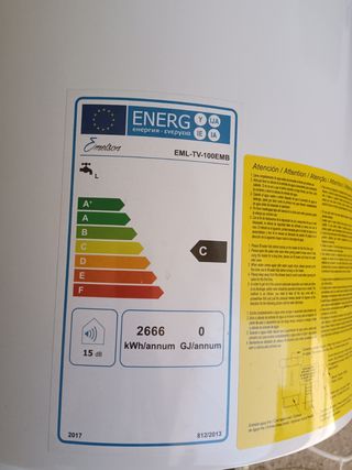 Termo eléctrico + Bomba presión