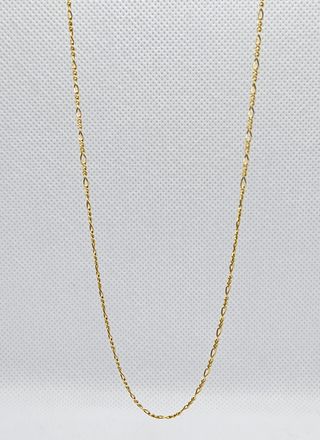 Cadena Oro 18K, Cartier, Bilbaína 2x1, 6gr, 62cm