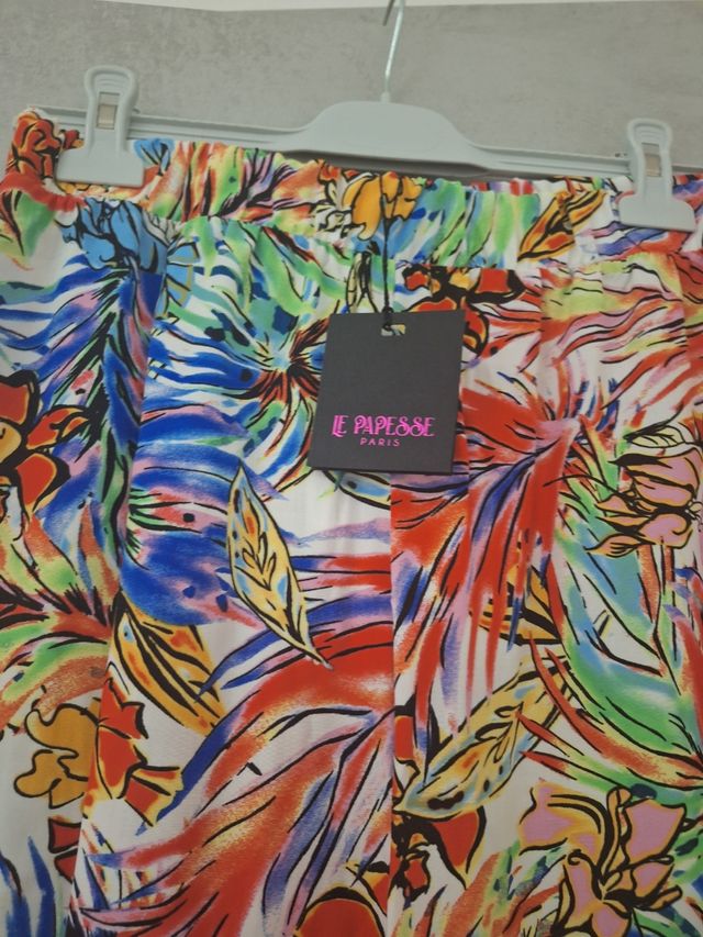 Pantaloni Le Papesse Paris multicolor