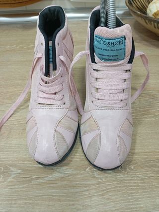 Zapatos baile FabioShoes rosa tacón 7,5cm

 