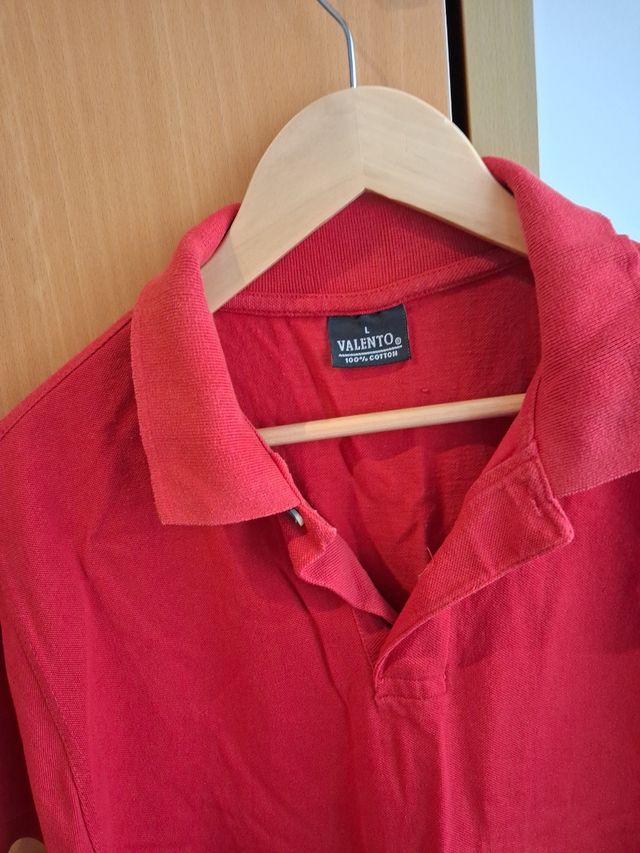 Polo manga corta rosa