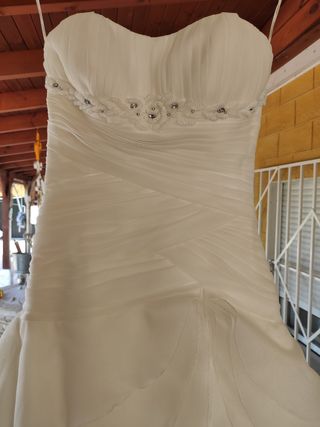 Vestido novia Pronovias talla 36/38.