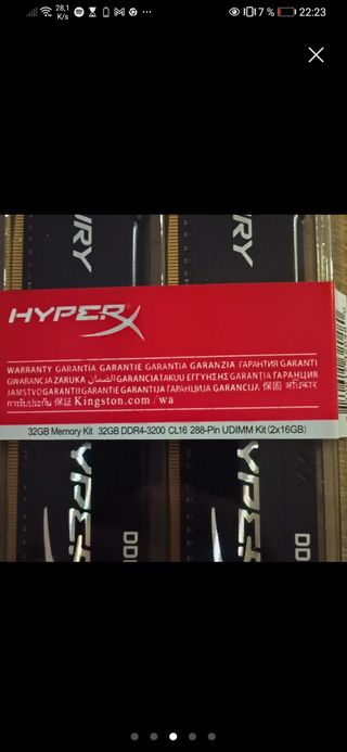 Kingston HyperX Fury 32GB DDR4 RAM