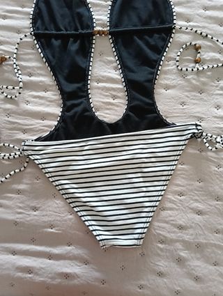 Bañador triquini rayas 