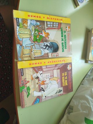 Libros de Gerónimo Stilton (43,40,39,38,37,36)