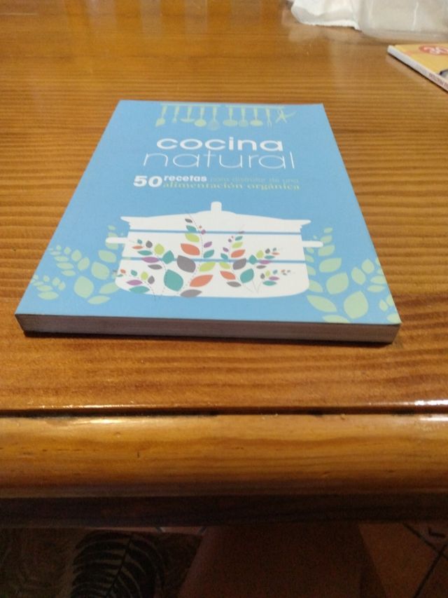 Libro de cocina natural hay 50 recetas