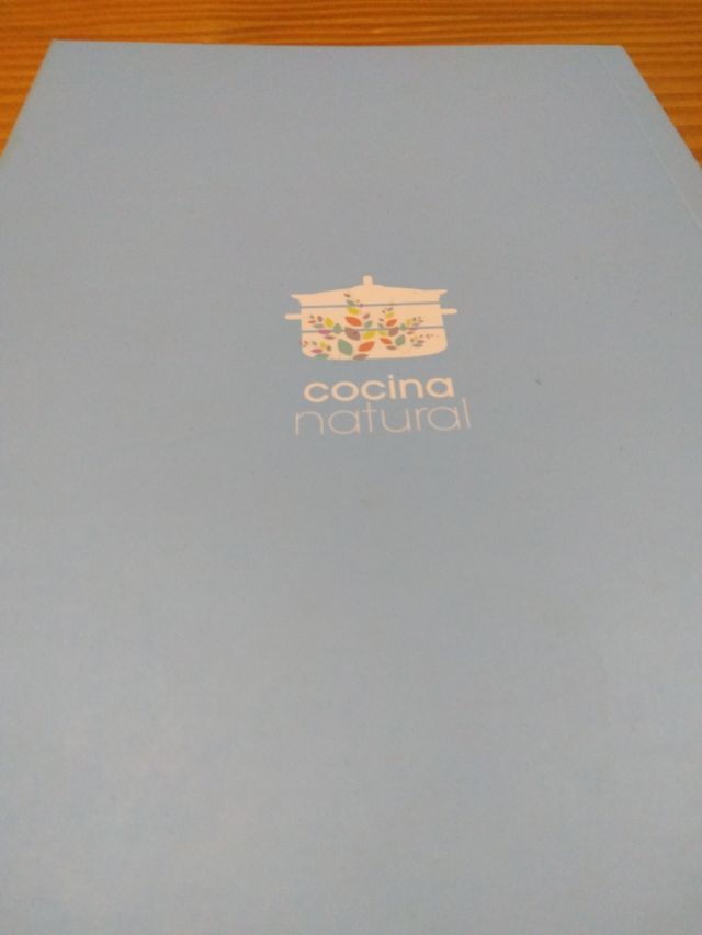 Libro de cocina natural hay 50 recetas
