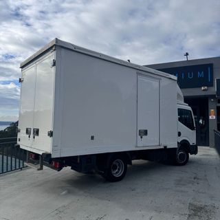 Nissan Cabstar 35.152 CAJA PAQUETERA  NACIONAL 2017