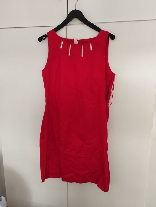 Vestido rojo fiesta talla XL