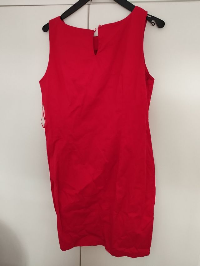 Vestido rojo fiesta talla XL
