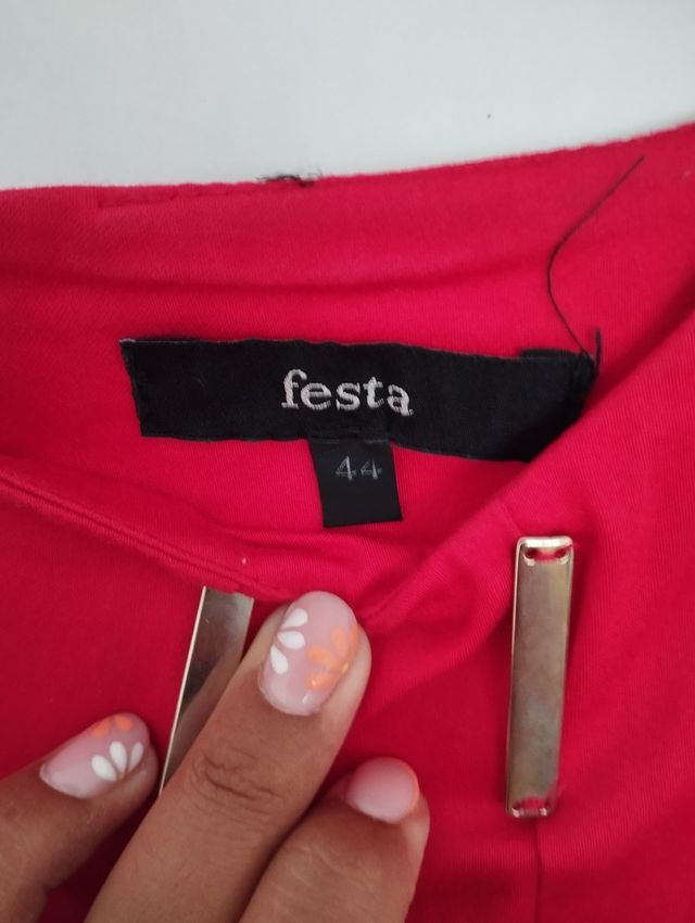 Vestido rojo fiesta talla XL