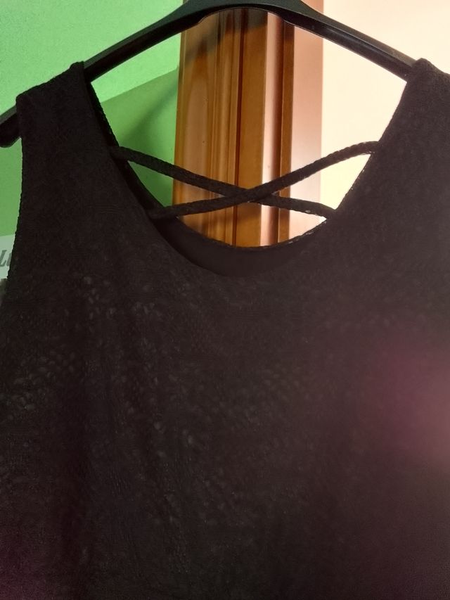 Vestitino nero pizzo