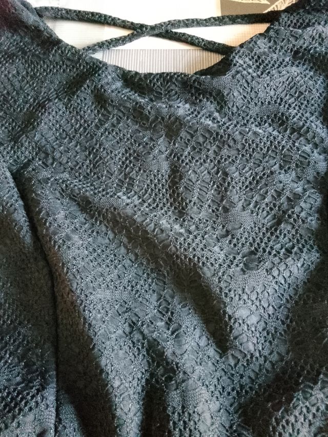 Vestitino nero pizzo