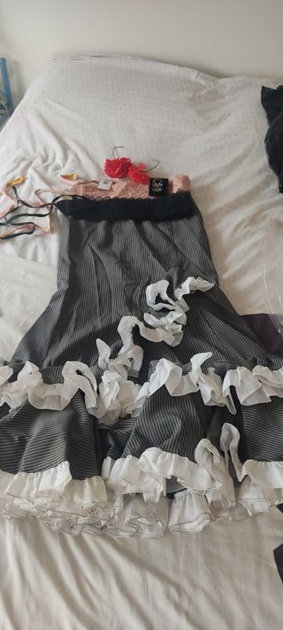 Traje Flamenca falda y camisas