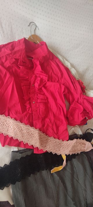 Traje Flamenca falda y camisas