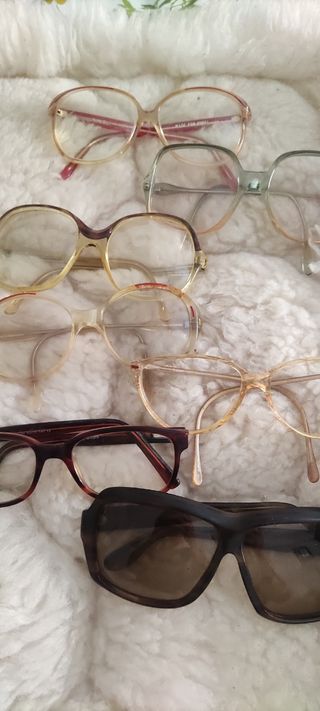 7 Monturas gafas vintage
